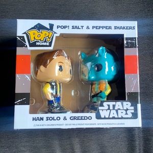 Star Wars Han Solo & Greedo Salt & pepper shakers